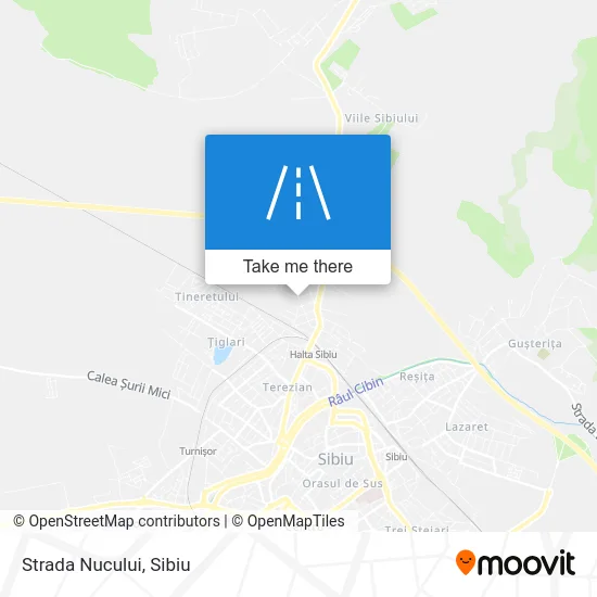 Strada Nucului map