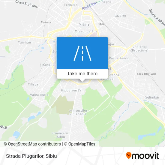 Strada Plugarilor map