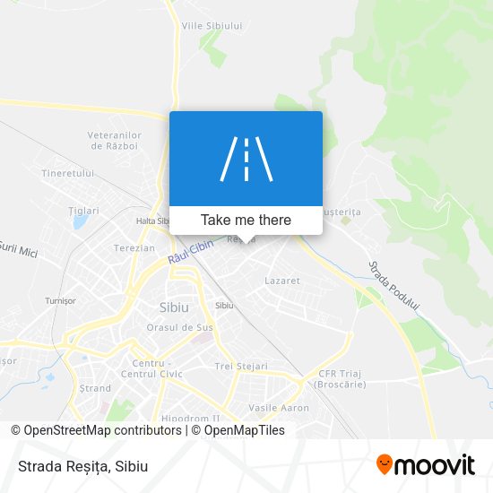 Strada Reșița map