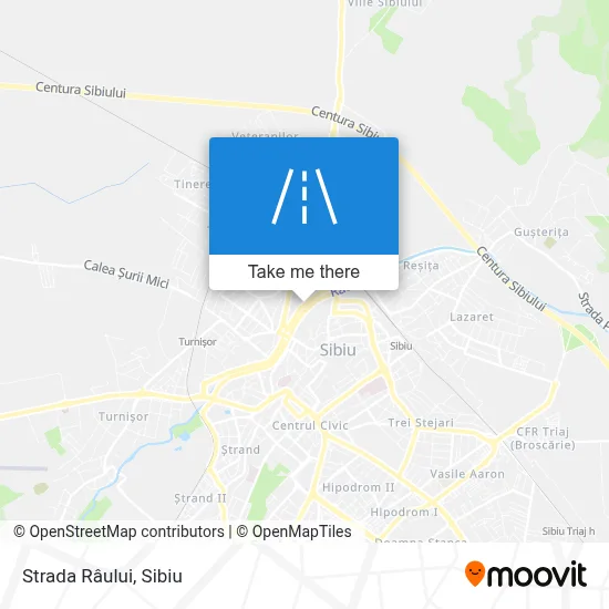 Strada Râului map
