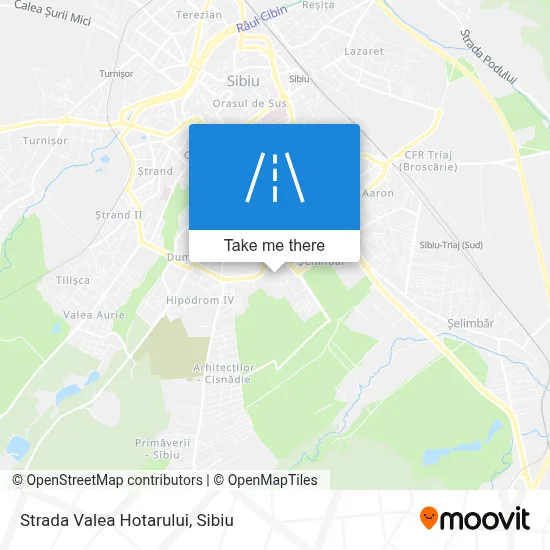 Strada Valea Hotarului map