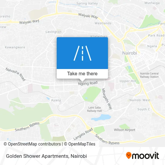 Golden Shower Apartments map