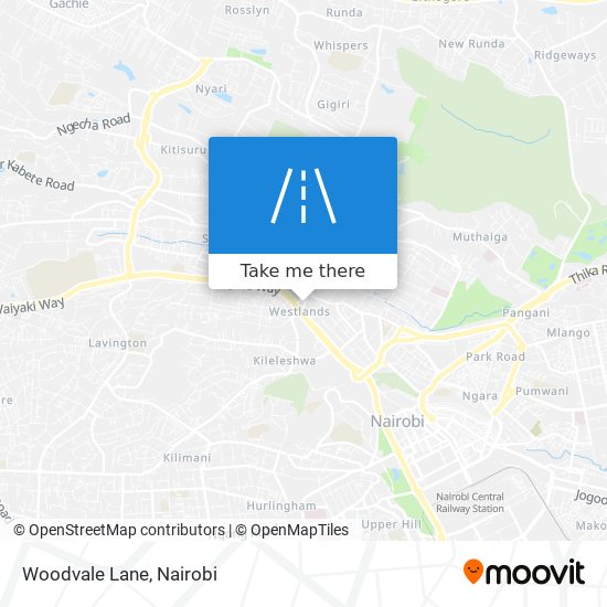 Woodvale Lane map