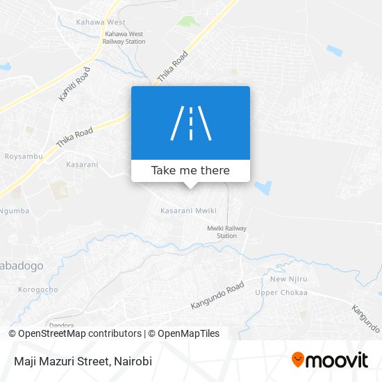 Maji Mazuri Street map