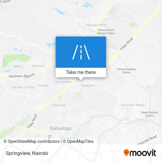 Springview map