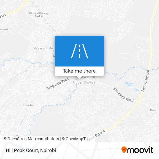 Hill Peak Court map