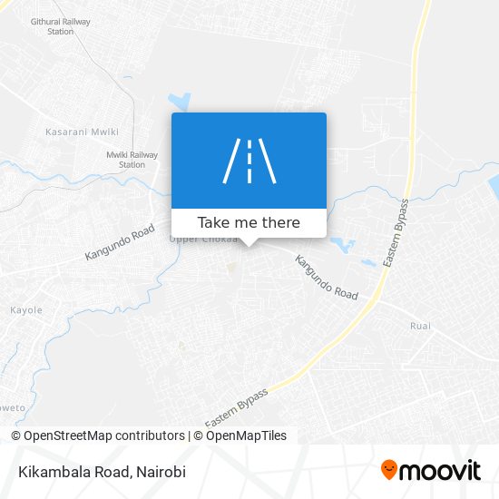 Kikambala Road map