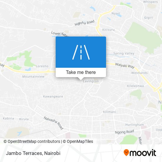 Jambo Terraces map