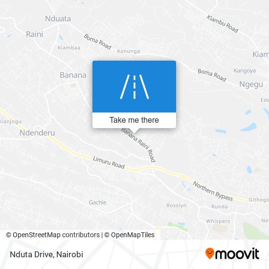 Nduta Drive map