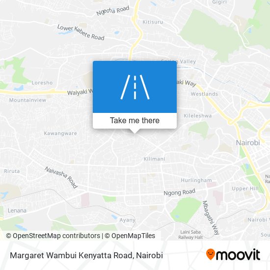 Margaret Wambui Kenyatta Road map
