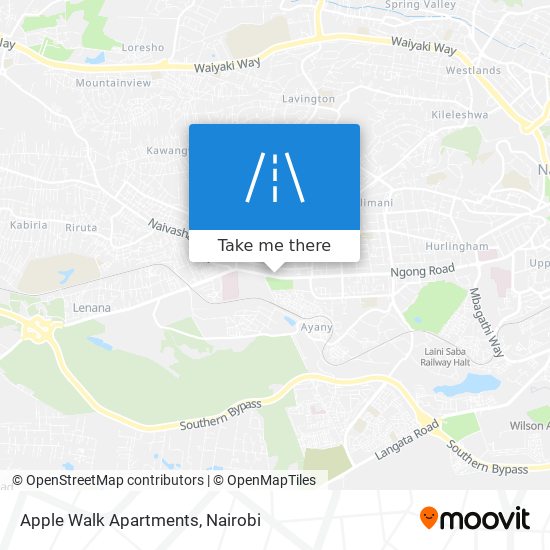 Apple Walk Apartments map