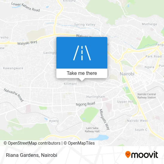 Riana Gardens map