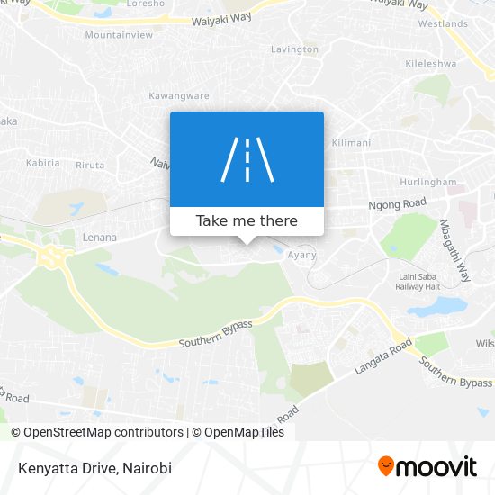 Kenyatta Drive map