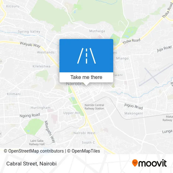 Cabral Street map