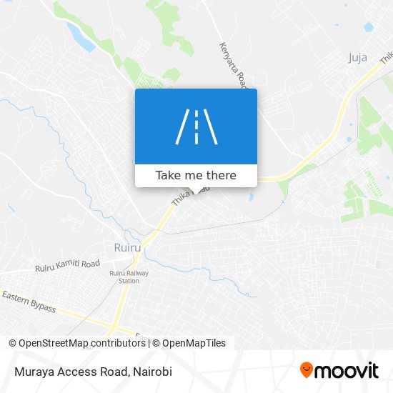 Muraya Access Road map