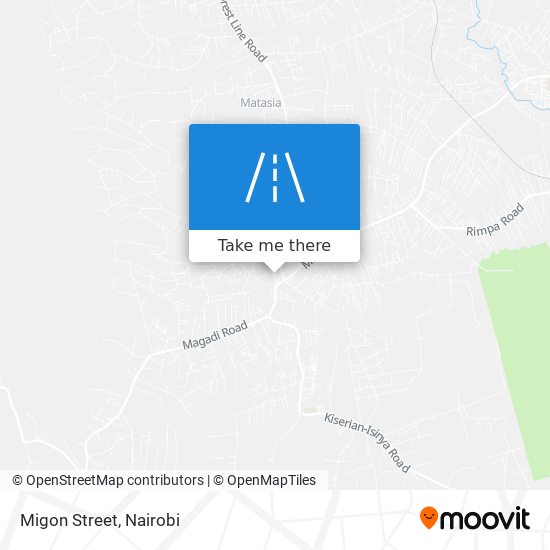 Migon Street map