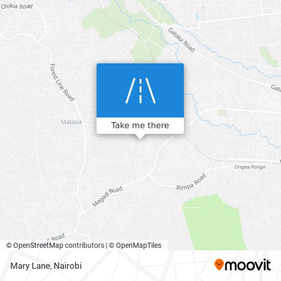 Mary Lane map