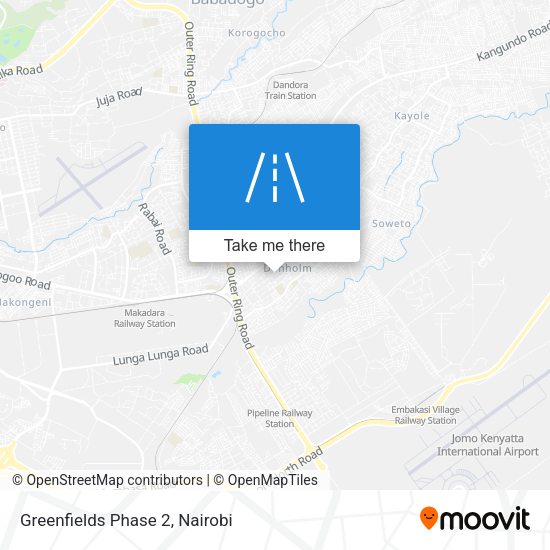 Greenfields Phase 2 map
