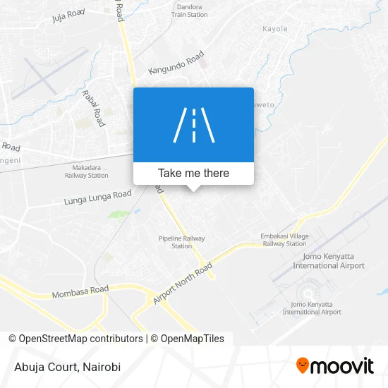 Abuja Court map