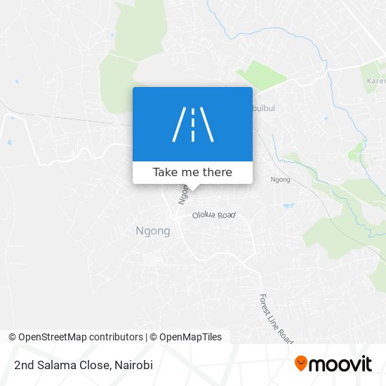 2nd Salama Close map