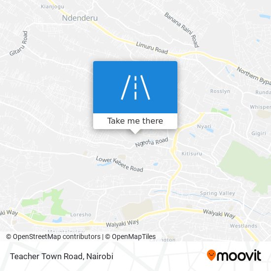 Teacher Town Road map