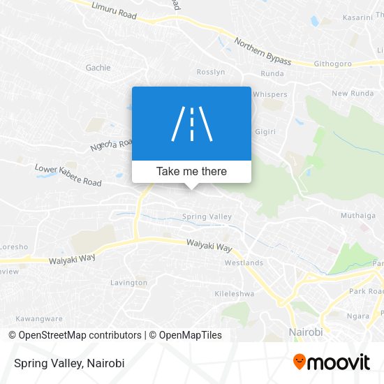 Spring Valley map