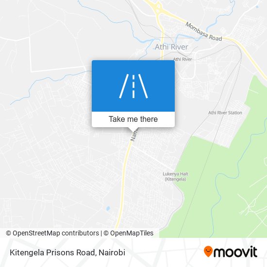 Kitengela Prisons Road map
