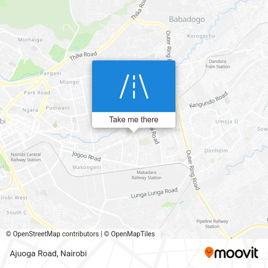 Ajuoga Road map