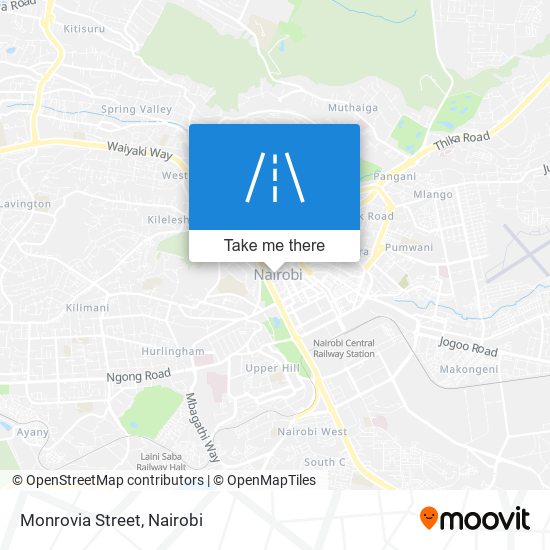 Monrovia Street map