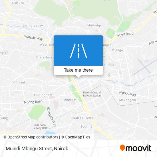 Muindi Mbingu Street map
