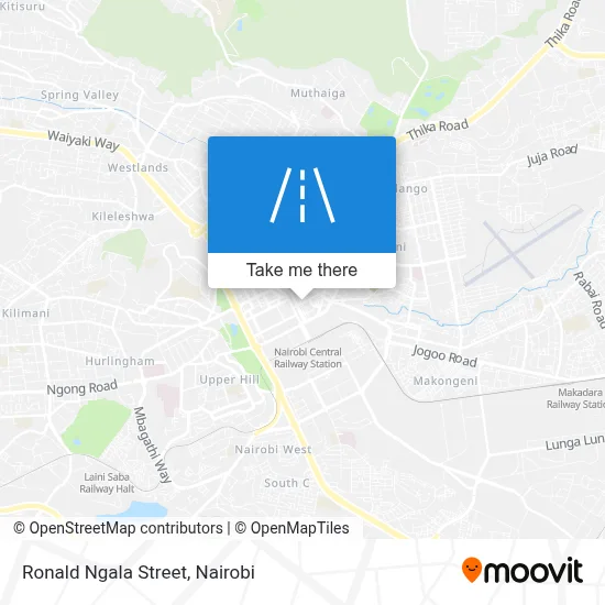 Ronald Ngala Street map