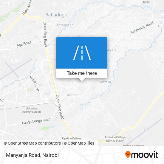 Manyanja Road map