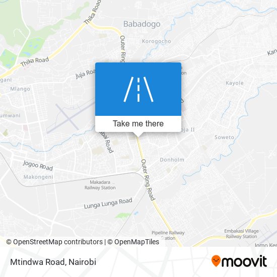 Mtindwa Road map