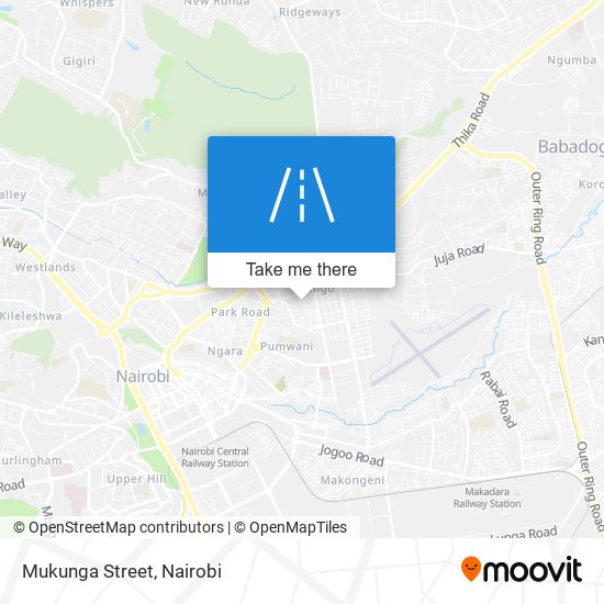 Mukunga Street map