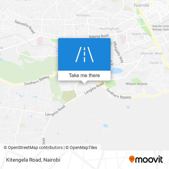 Kitengela Road map