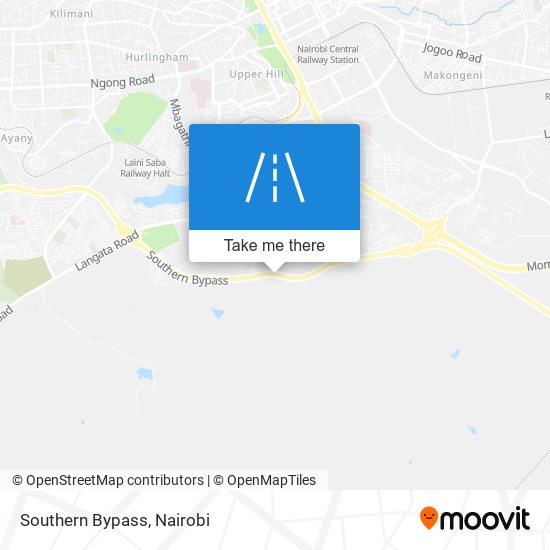 Southern Bypass map