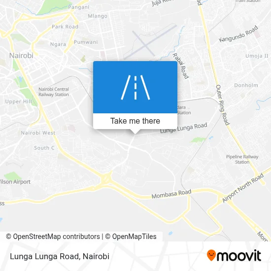 Lunga Lunga Road map
