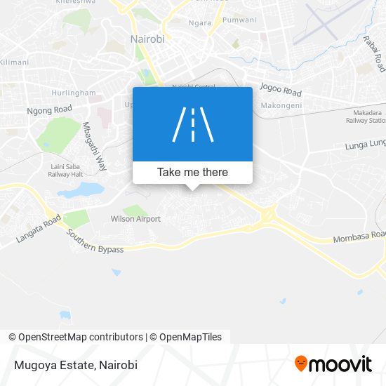 Mugoya Estate map