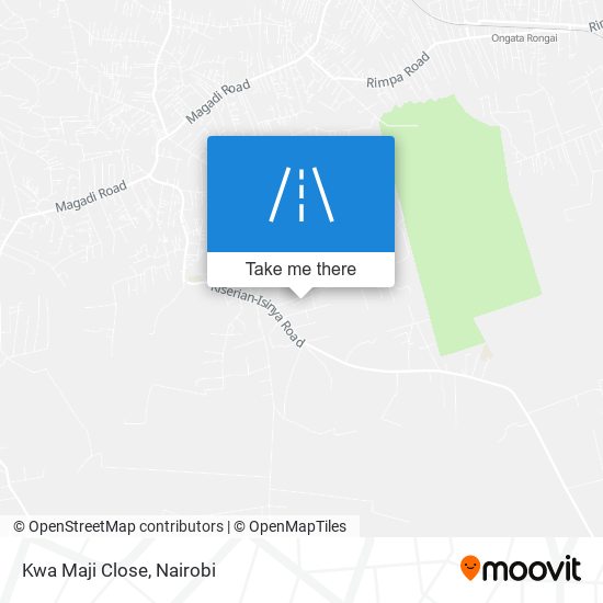 Kwa Maji Close map