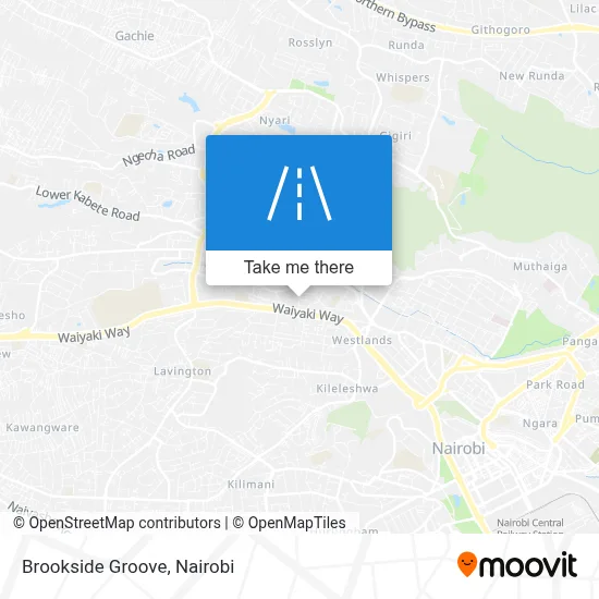Brookside Groove map
