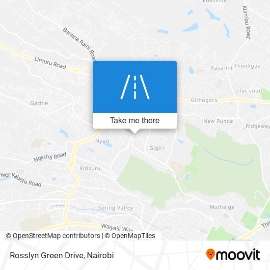 Rosslyn Green Drive map