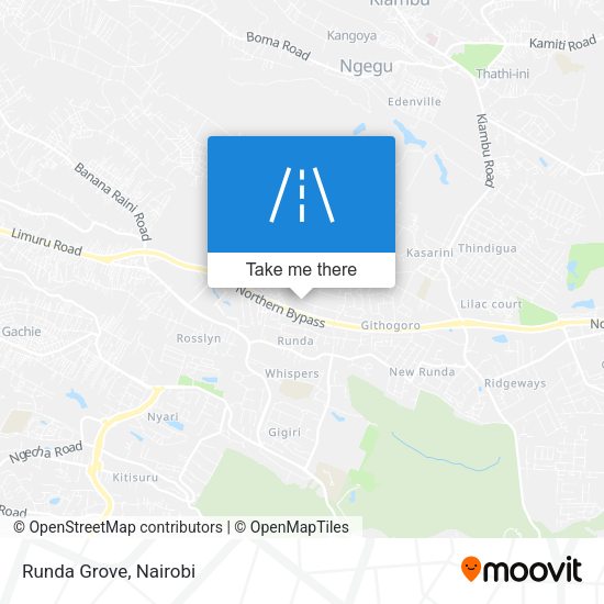Runda Grove map
