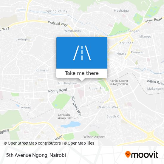 5th Avenue Ngong map