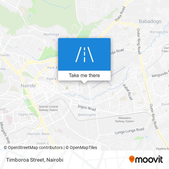 Timboroa Street map