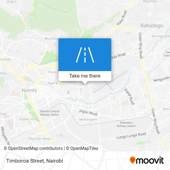 Timboroa Street map