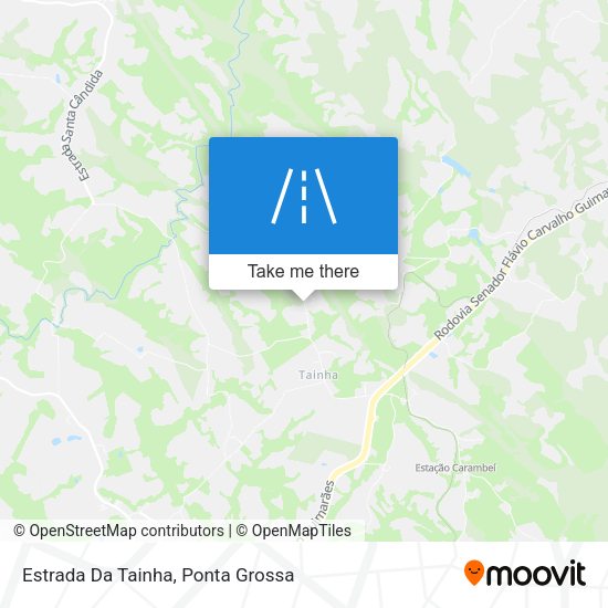 Estrada Da Tainha map