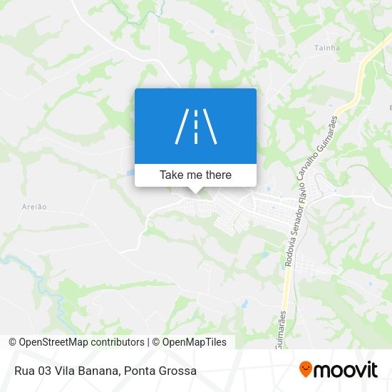 Rua 03 Vila Banana map