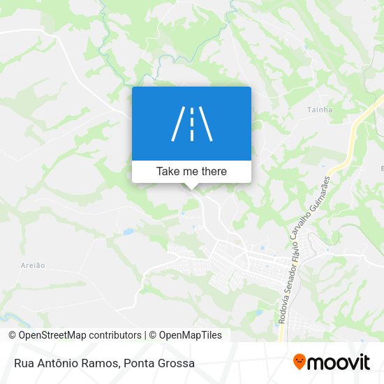 Rua Antônio Ramos map