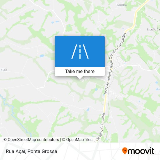 Rua Açaí map