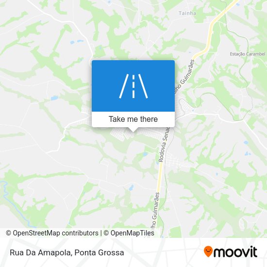 Rua Da Amapola map